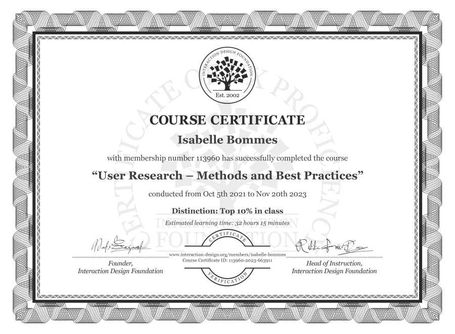 User Research – Methods and Best Practices