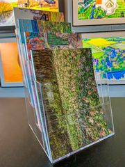 Art. 20002 - bordstativ til 4 stakke postkort