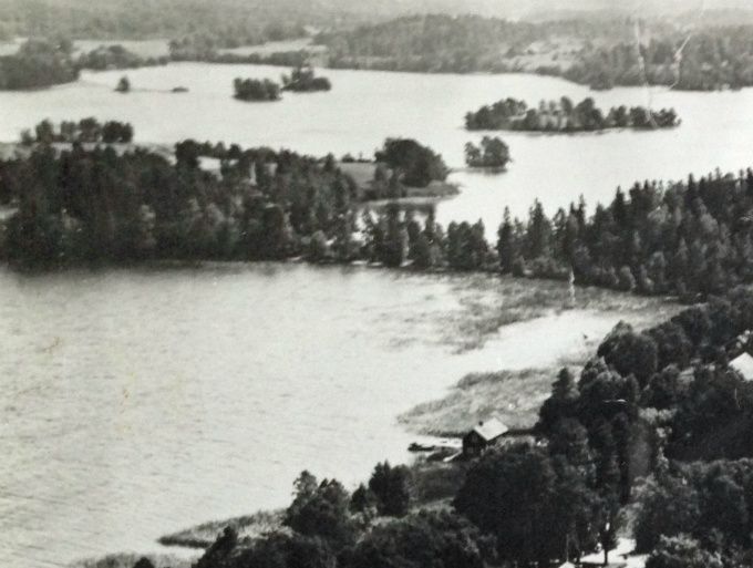 Flygfoto över Sofielund