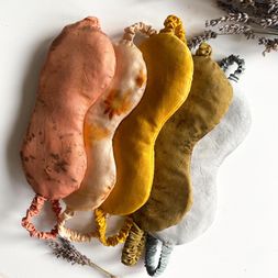 Silk Sleep Masks and Eye Pillows
