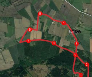 4 runder af denne rute