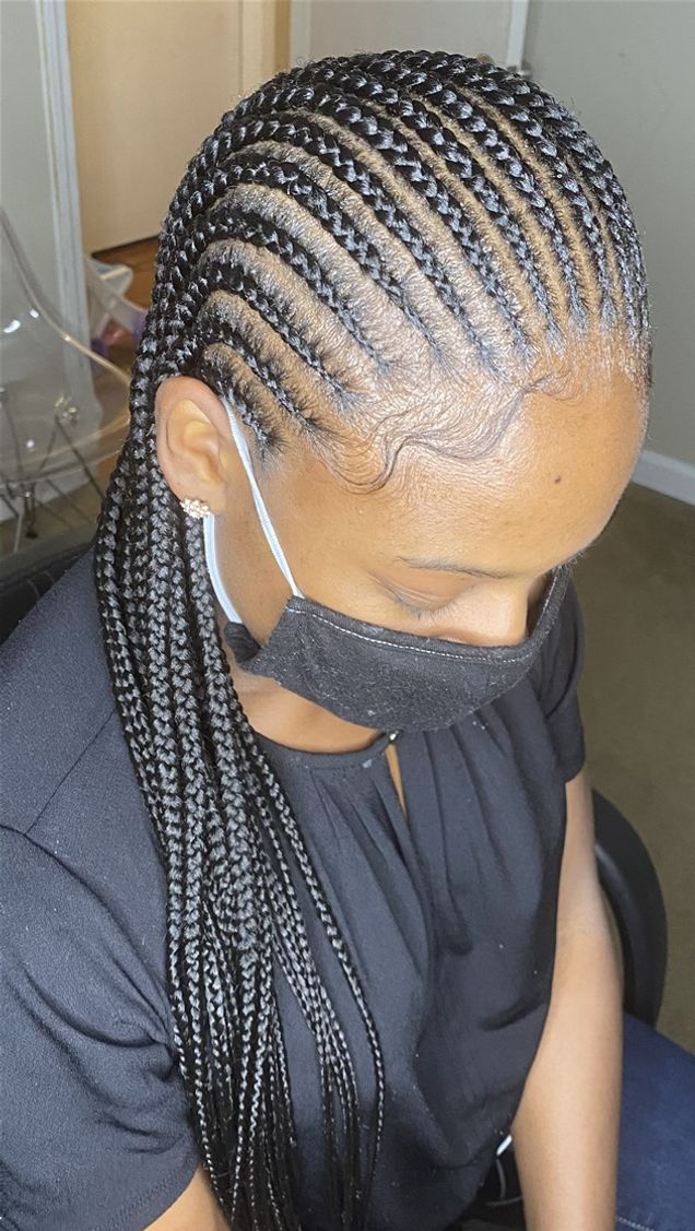 Small Feed In Braids