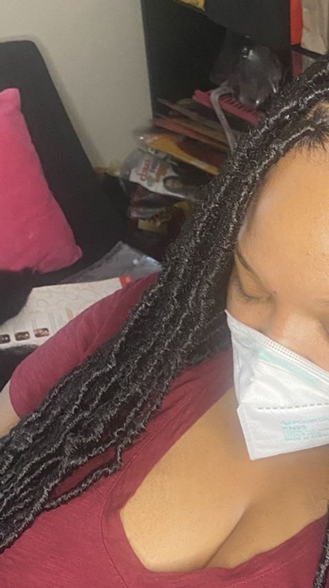 Knotless soft locs