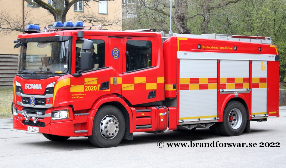 233-2020 Släck-Räddningsbil Typ 1