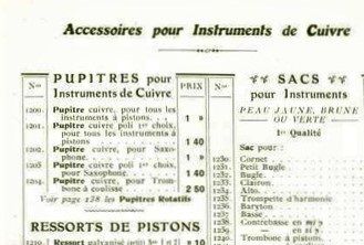 Couesnon Catalogue 1912