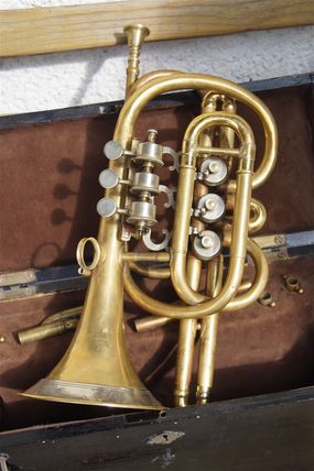 Cornet à Cylindres Daniel Breveté Marseille ca. 1850