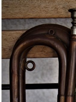 Signal-Horn in Bb Hawkes & Son London.  Das Unternehmen Hawkes & Son wurde 1865 von William Henry Hawkes gegründet