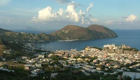 Lipari med hovedbyen