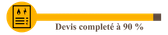 Devis complété