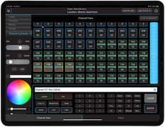 IPAD with Blackout DMX Control System