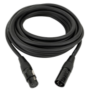 DMX cable 5-pin 0,5m -15m