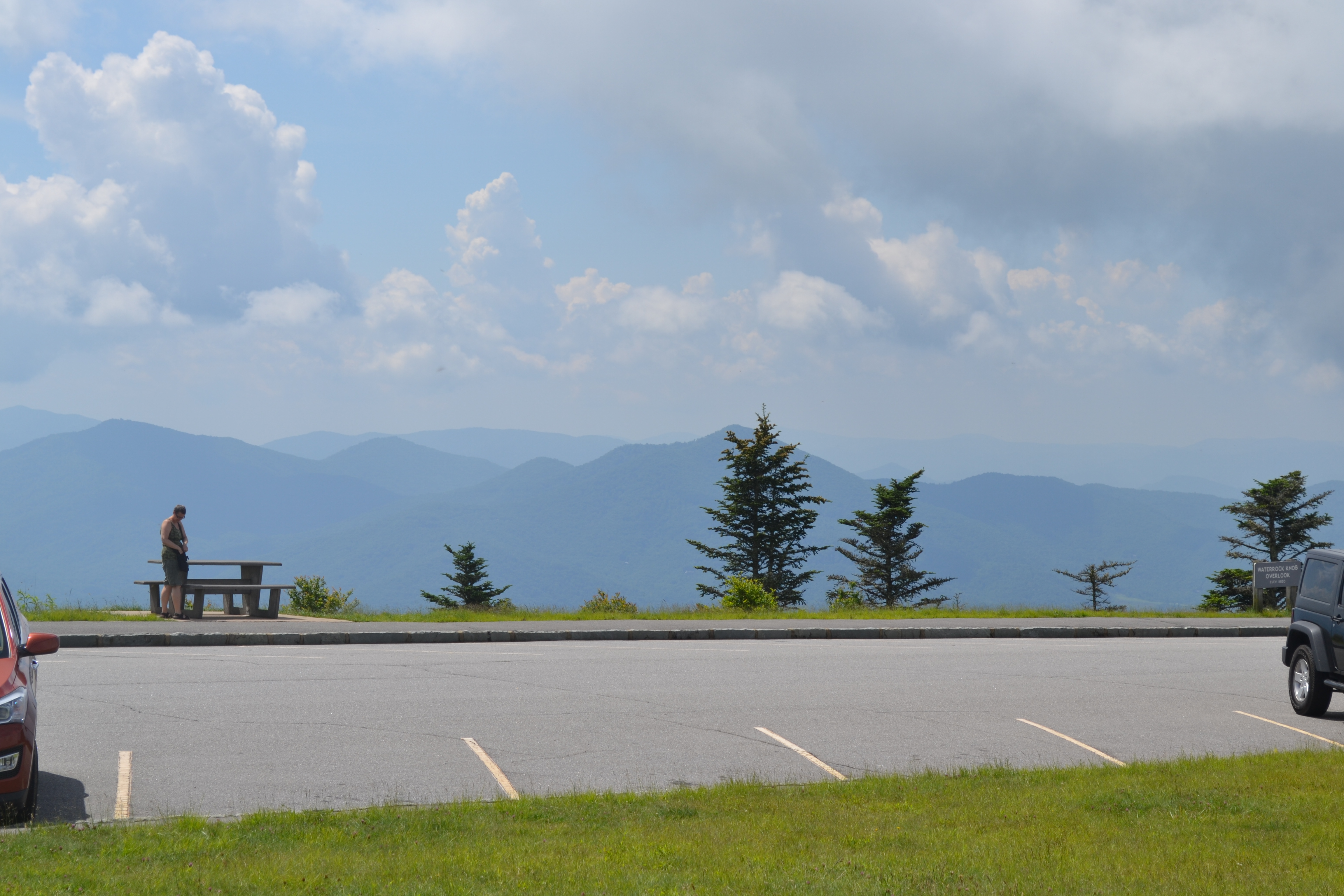 Längs Blue Ridge Parkway
