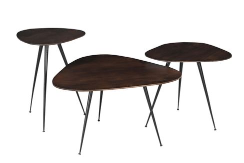 Loua Brown Set of 3