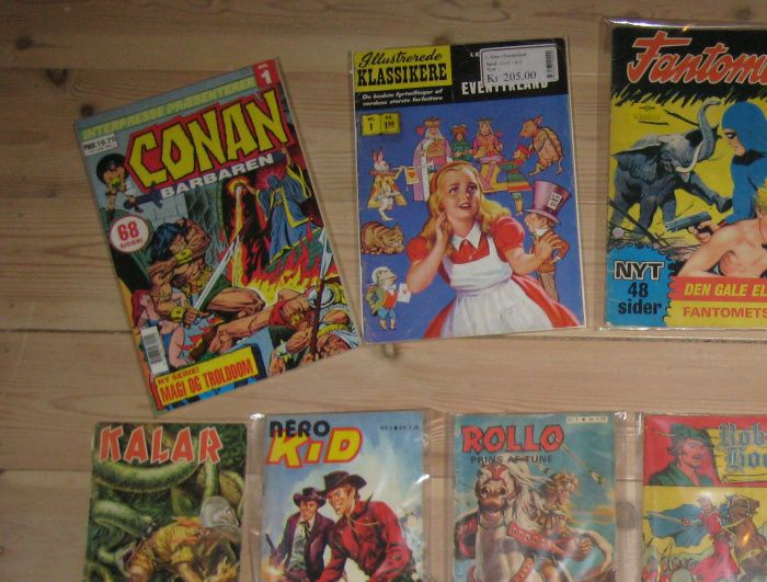 Dette billede kun af nummere 1, når ja så lige Mort Walker special og Basserne nr 850, de 2 mest sjællende blade for en Basserne samler, og ingen af dem er til salg
