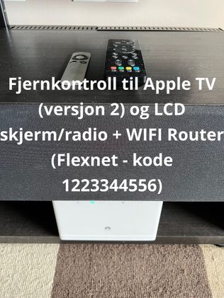 router og fjernkontroll
