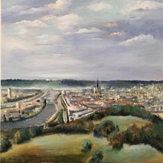 ROUEN - VUE DE STE CATHERINE