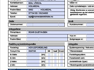 Kursfortegnelse - Hovedfordeling