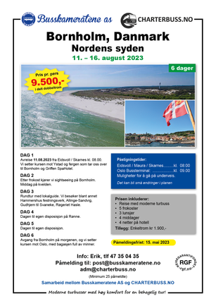 Bornholm, aug. 2023