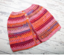 Colour Rush DK Toddler Poncho