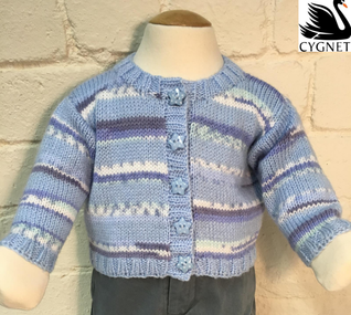 Fairy Isle Striped Cardigan DK