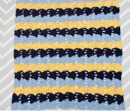 Kiddies Supersoft Link Chain Blanket