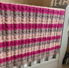 Kids Supersoft Aran Blanket