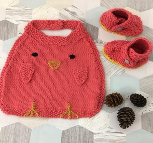 Robin Bib & Booties