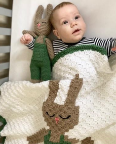 Sleepy Bunny Blanket & Toy