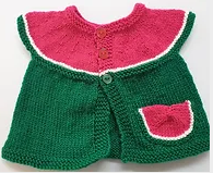 Watermelon Angel Top Dress (Knit)