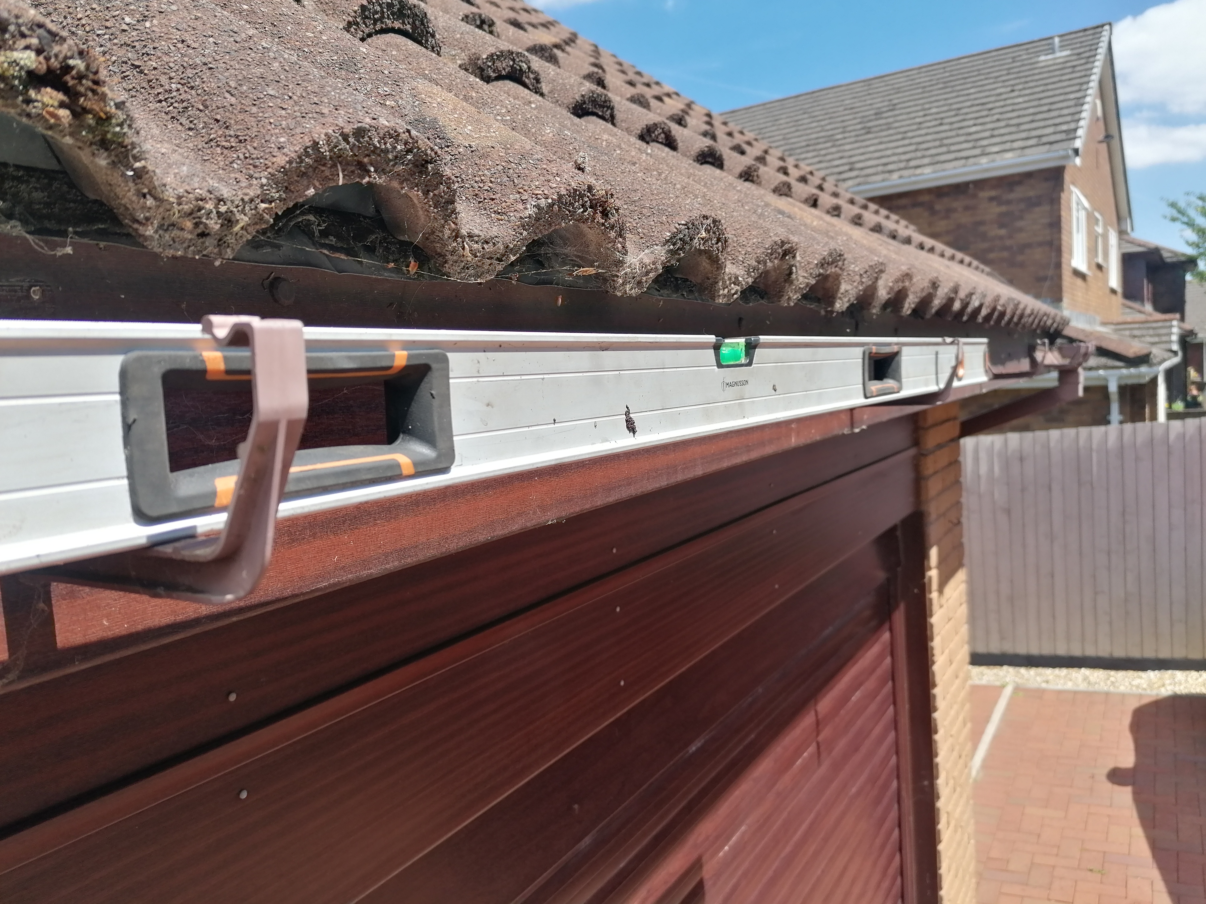 Guttering repairs at Cardiff