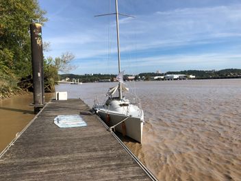WIII au ponton d'attente Bordeaux