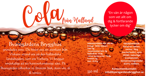 Cola från Halland