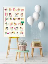 ABC Poster meisjes