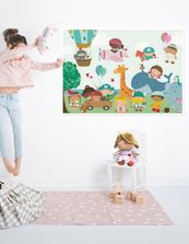 Poster vriendjes "Het leven is mooi!"