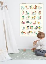 ABC Poster jongens & meisjes