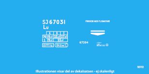 Flisvagn litt Lu
