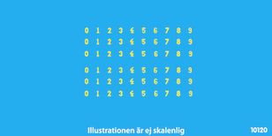 Militära reg siffror
