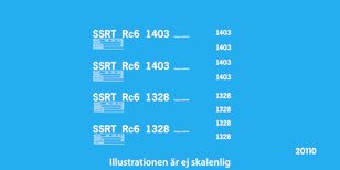 Rc6 grå-vit