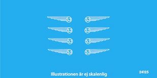 SJ märken med vinge