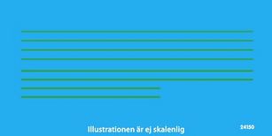Dekorlinjer - gröna