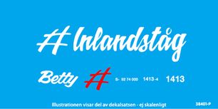 Inlandståg - Betty