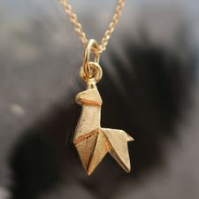 Origami Gold lama chain