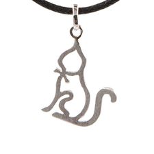 bynebuline_outline_cat_necklace_OUTNBCAT01S