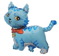 Poes blauw