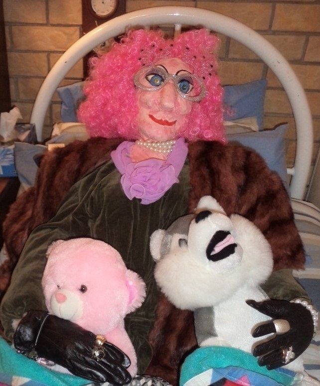 Miss Polly Filler, star of our latest show! 