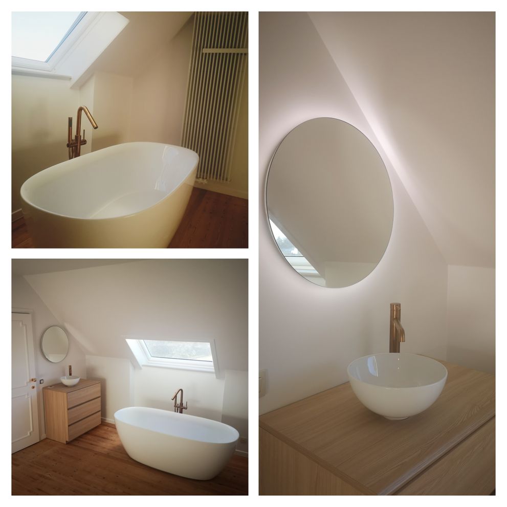 badkamer ensuite strakke afwerking