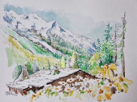 TRECHAMPS AUX TOITS DE LAUZE