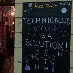 Kreisky board alcohol