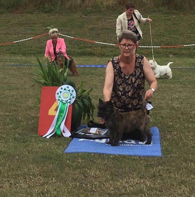 vores Nono blev 4.vinder i Bedst i show i Svendborg 