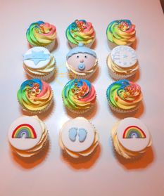 New Baby Cupcakes